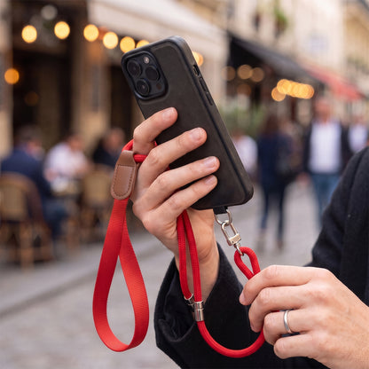 Techsuit UrbanLoop TLN10R Telefonband, Rot