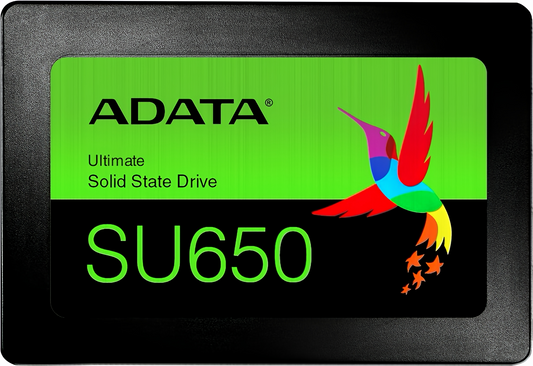Disque SSD Adata SU650 Ultimate 3D, 480 Go, 2,5 pouces, SATA III ASU650SS-480GT-R
