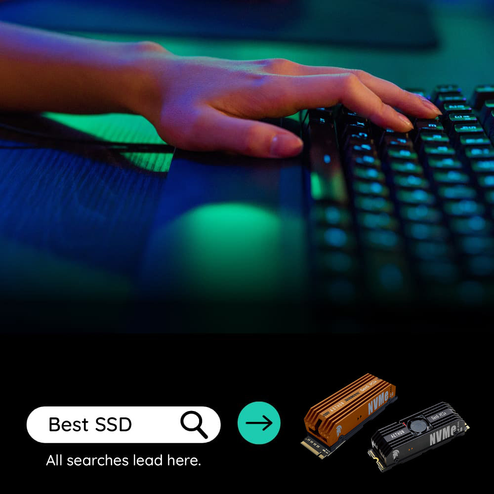 Solid State Drive (SSD) Dato Ares Aethon, NVME M.2, PCIe Gen5x4, 4TB, Noir ARSAT-4TB