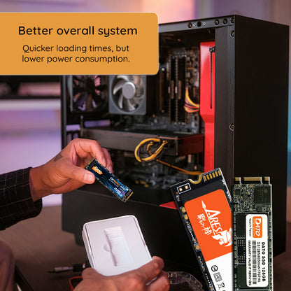 Solid State Drive (SSD) Dato DP330, NVME M.2 2230, PCIE Gen3x4, 2TB, Noir DP330SSD-2TB