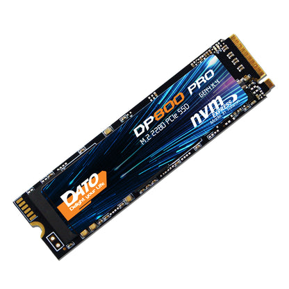 Solid State Drive (SSD) Dato DP800 Pro, NVME M.2 2280, PCIe, 4TB, Noir DP800PSSD-4TB