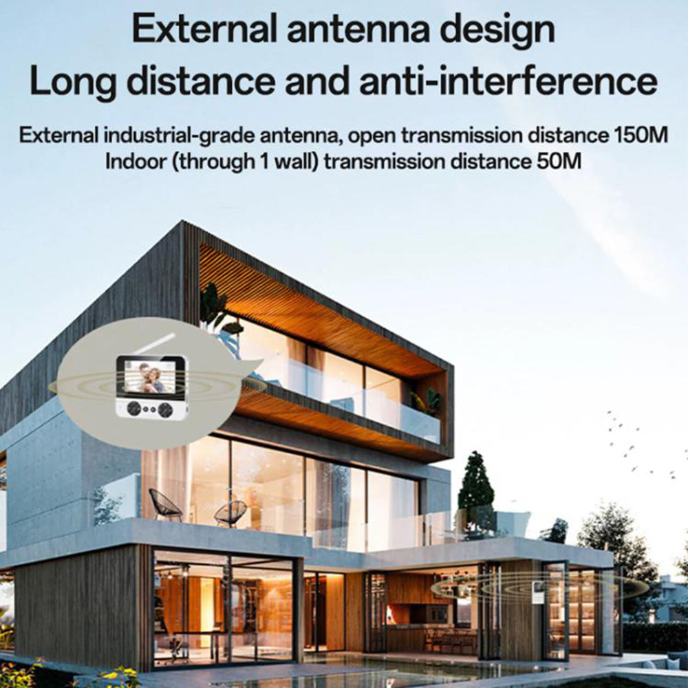 Sonnette Yesido KM27, Wi-Fi, 2K, Blanche