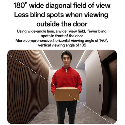 Sonnette Yesido KM27, Wi-Fi, 2K, Blanche