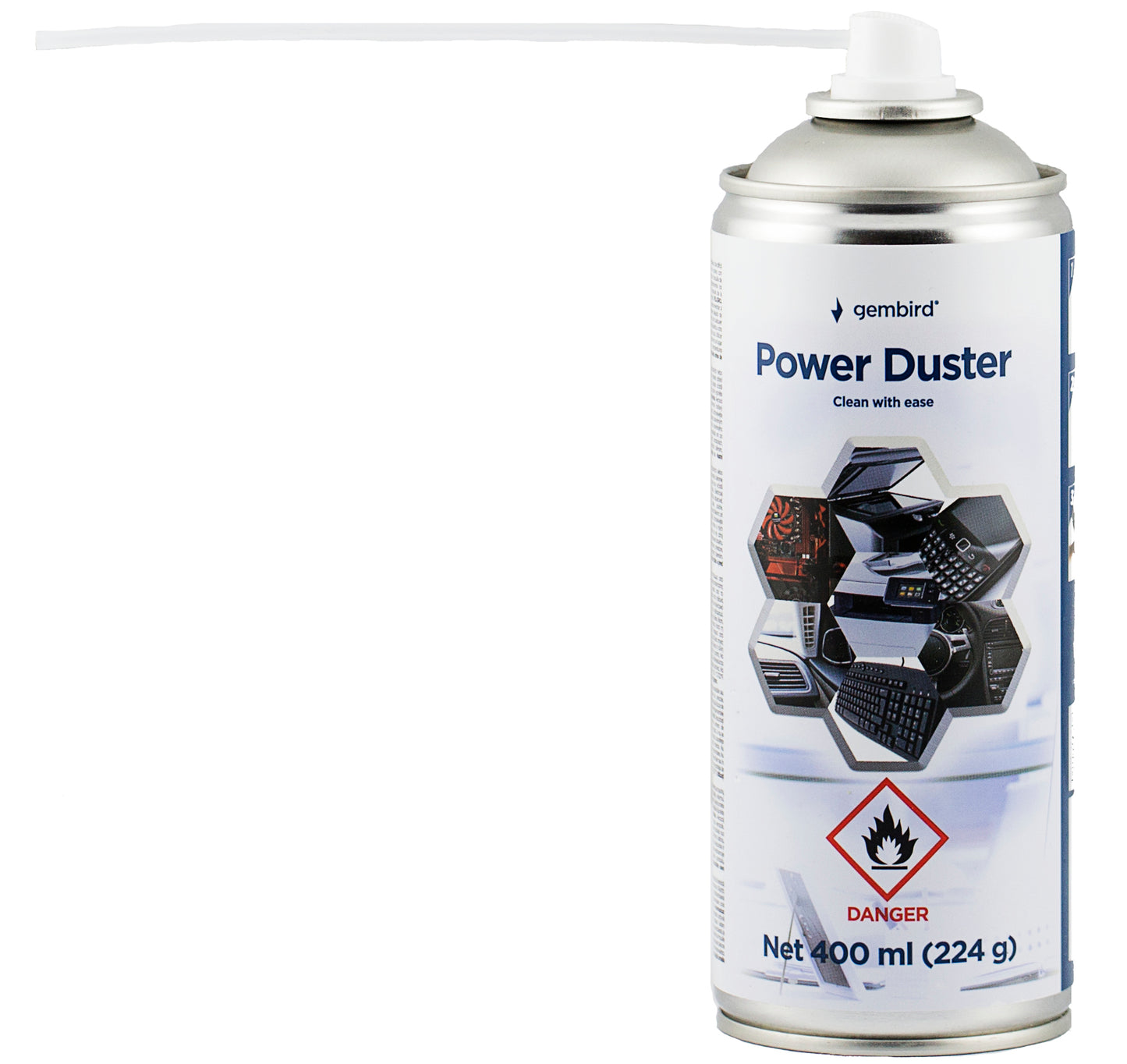 Spray Druckluft Gembird, 400ml CK-CAD-FL400-01