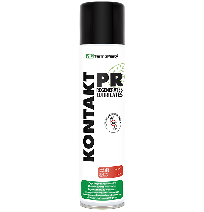 Spray de nettoyage AG Termopasty Kontact PR, 400ml ART.AGT-254