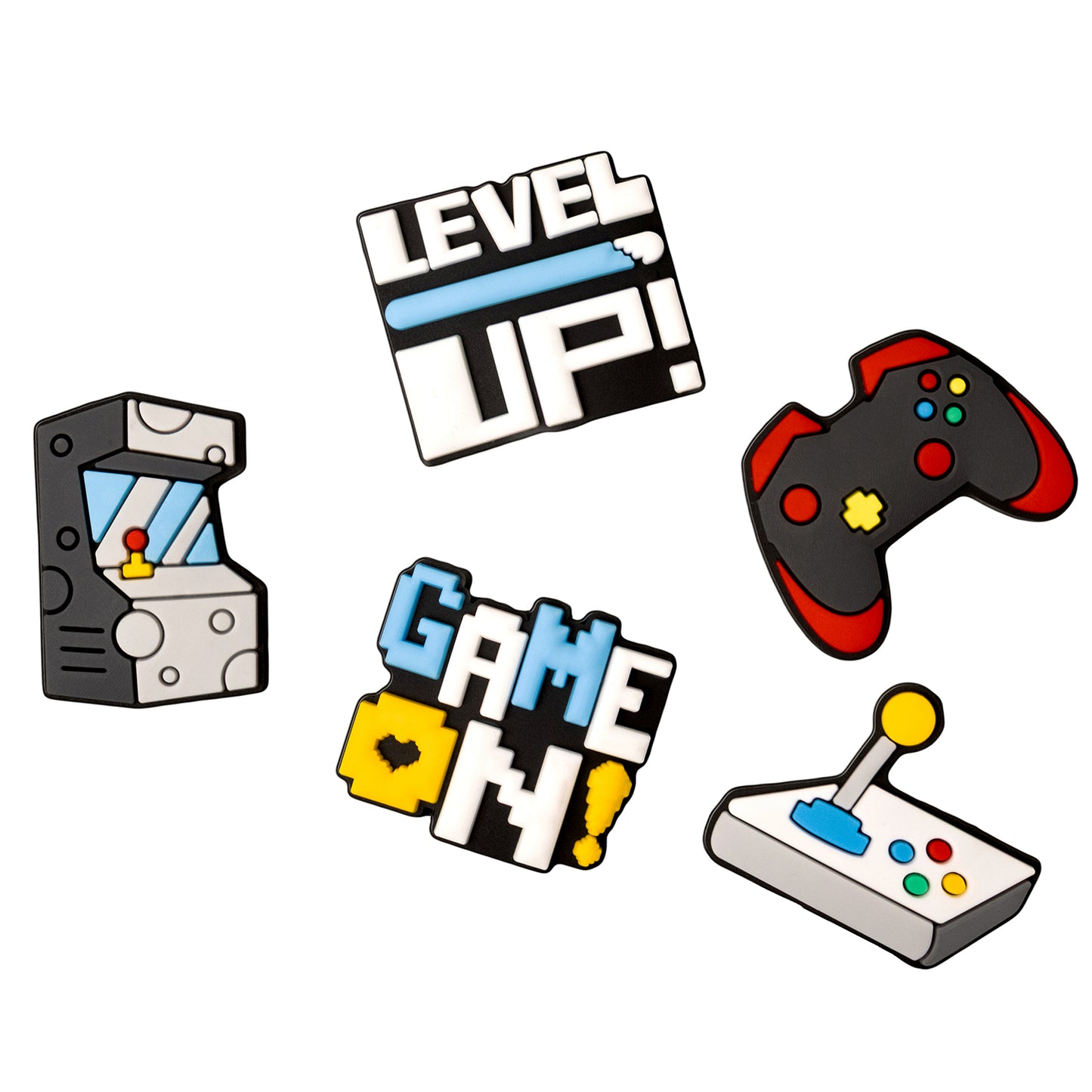 Sticker 3D OEM GameOn pour Coque de Téléphone / Tablette, Set de 5 pièces, Multicolore