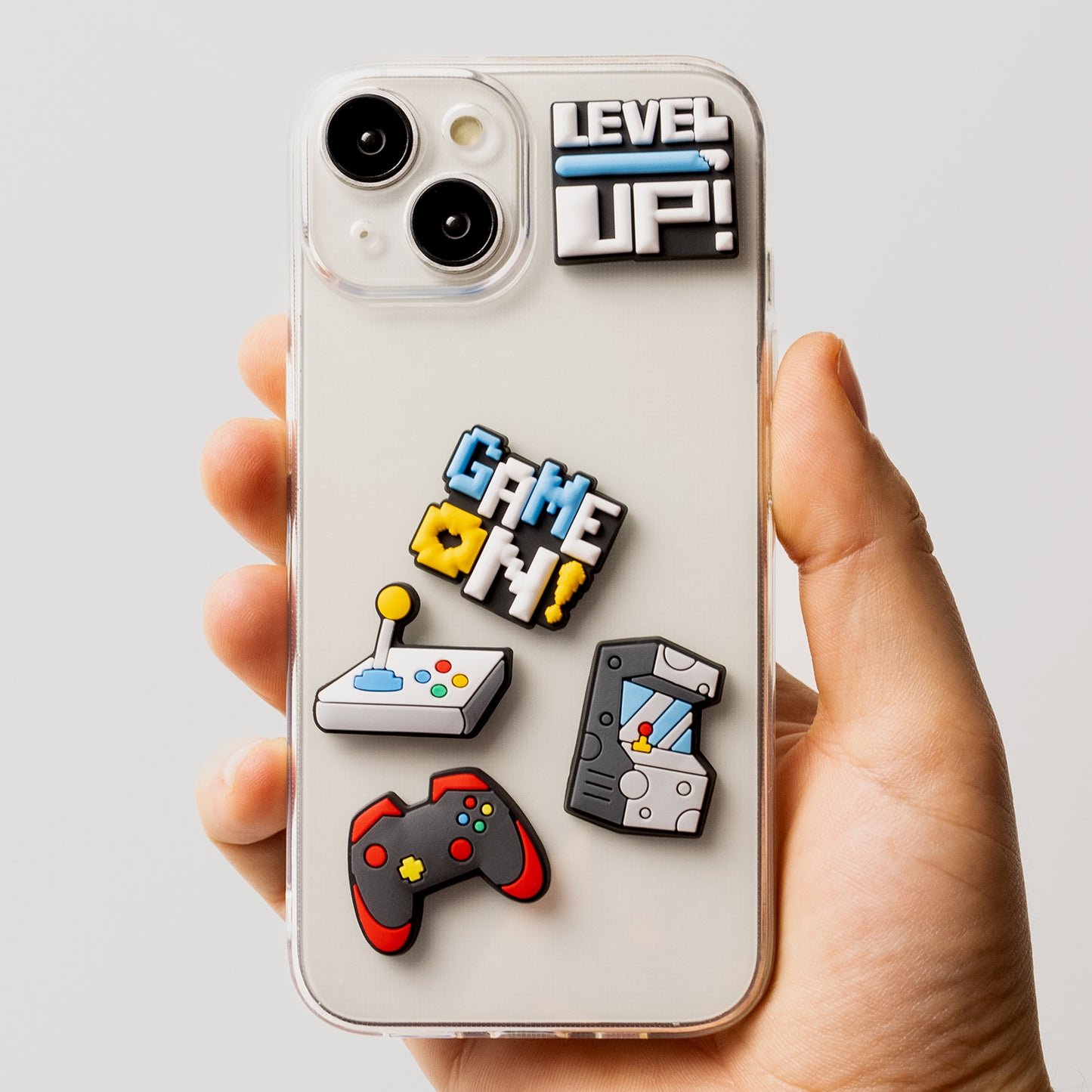 Sticker 3D OEM GameOn pour Coque de Téléphone / Tablette, Set de 5 pièces, Multicolore