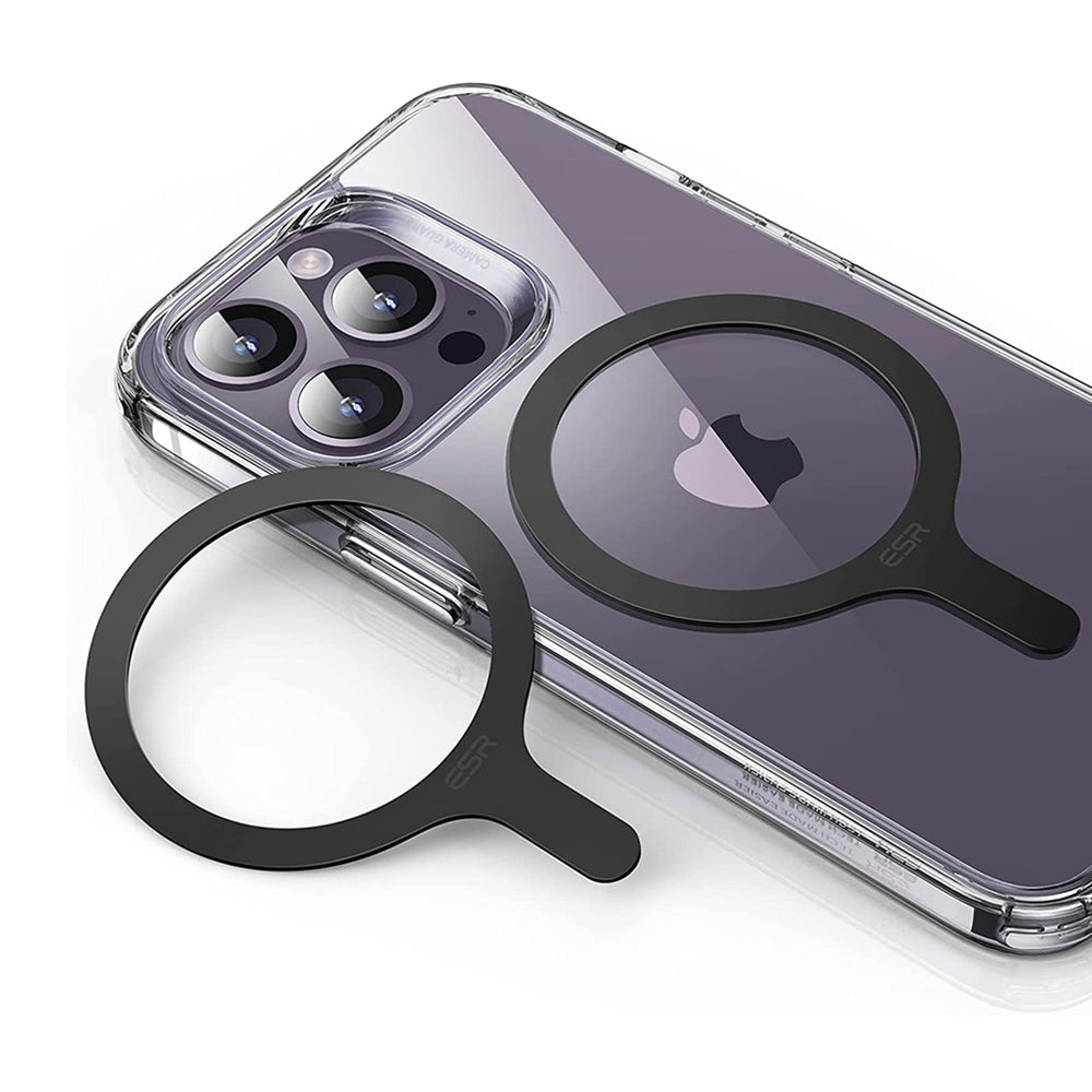 Metallischer ESR HaloLock Sticker, Set mit 2 Stück, Schwarz