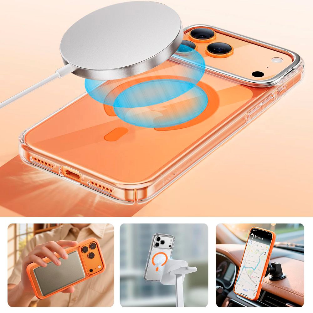 Autocollant Métallique Tech-Protect MMP-200, Universel, Orange
