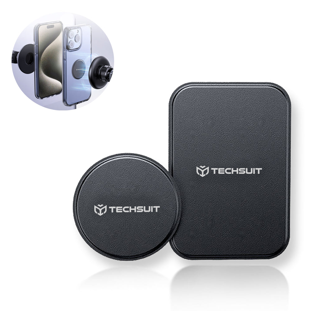 Metallsticker Techsuit MP02 2in1, Schwarz