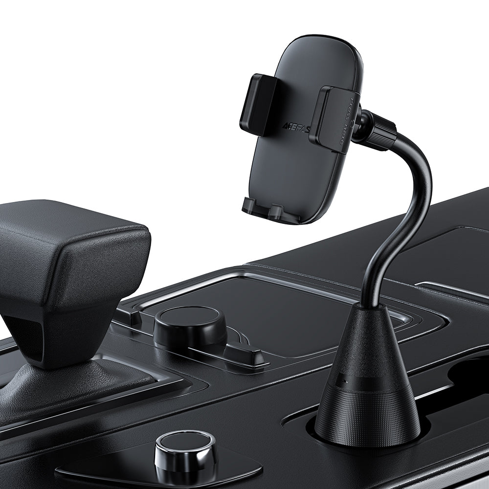 Support Auto Acefast D24, 4.5 pouces - 6.7 pouces, Noir