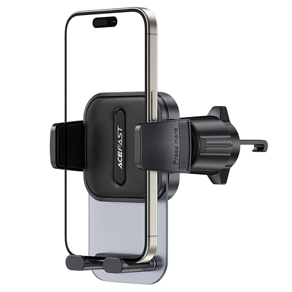 Support Auto Acefast D25, 4.5 pouces - 6.7 pouces, Noir
