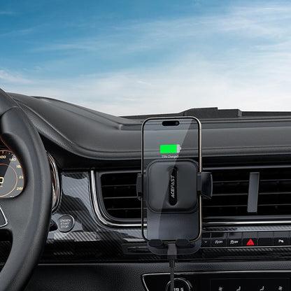 Support Auto Acefast D25, 4.5 pouces - 6.7 pouces, Noir