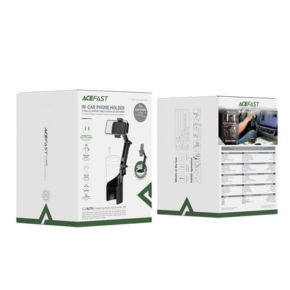 Support Auto Acefast D63, 4.7 pouces - 6.9 pouces, Noir