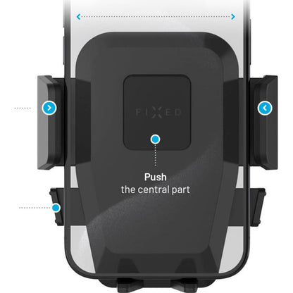 Support Auto Fixed Iconiq Mirror, Universel, Noir