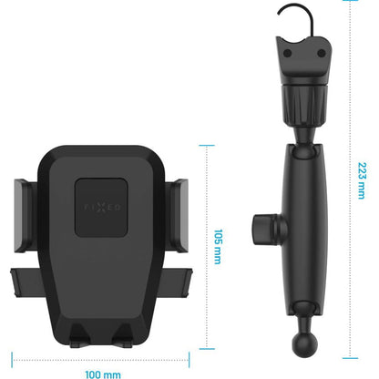 Support Auto Fixed Iconiq Mirror, Universel, Noir