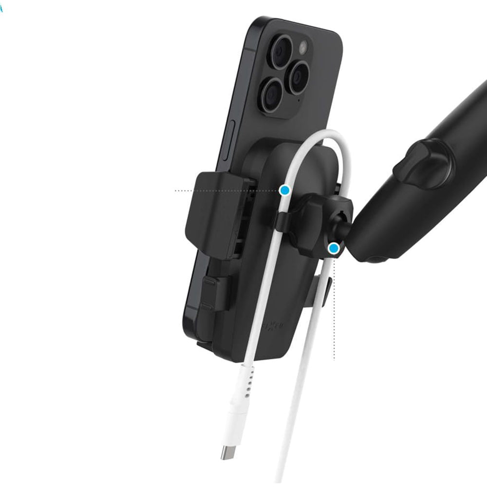 Support Auto Fixed Iconiq Mirror, Universel, Noir