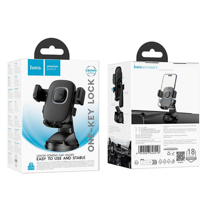 Support Auto HOCO H76, Universel, Noir