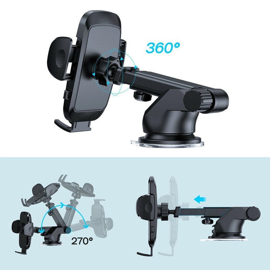 Autohalterung Joyroom JR-ZS259-2 Dash, 4,7 Zoll - 6,9 Zoll, Schwarz