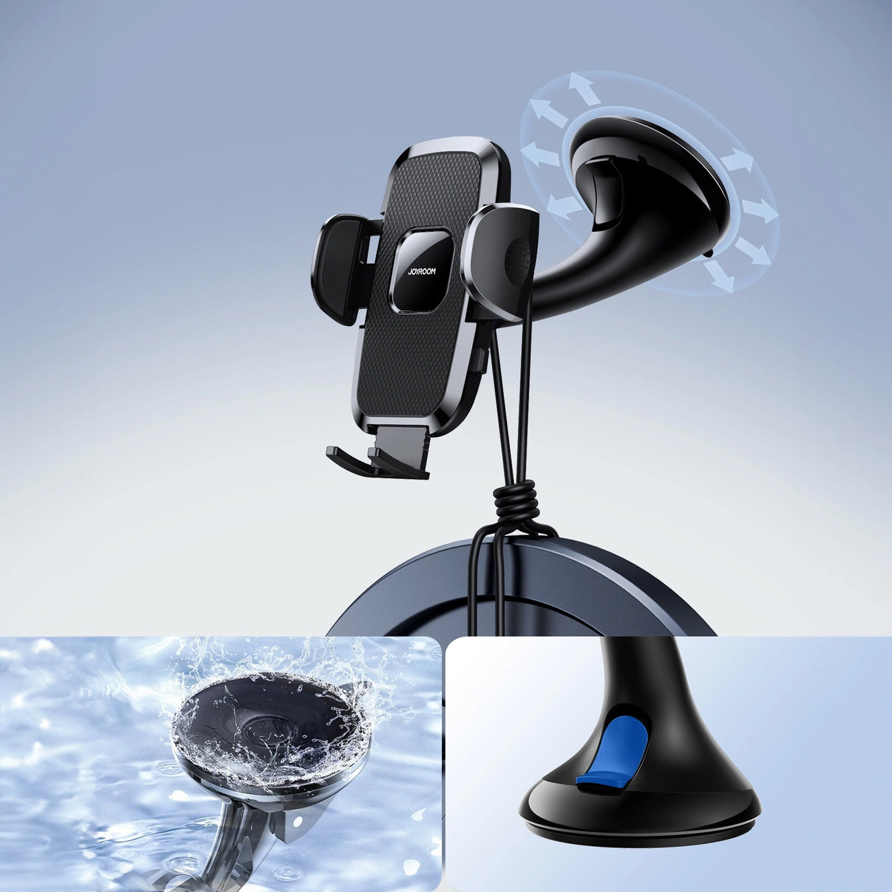 Autohalterung Joyroom JR-ZS259 2in1, 4.7inch - 6.7inch, Schwarz