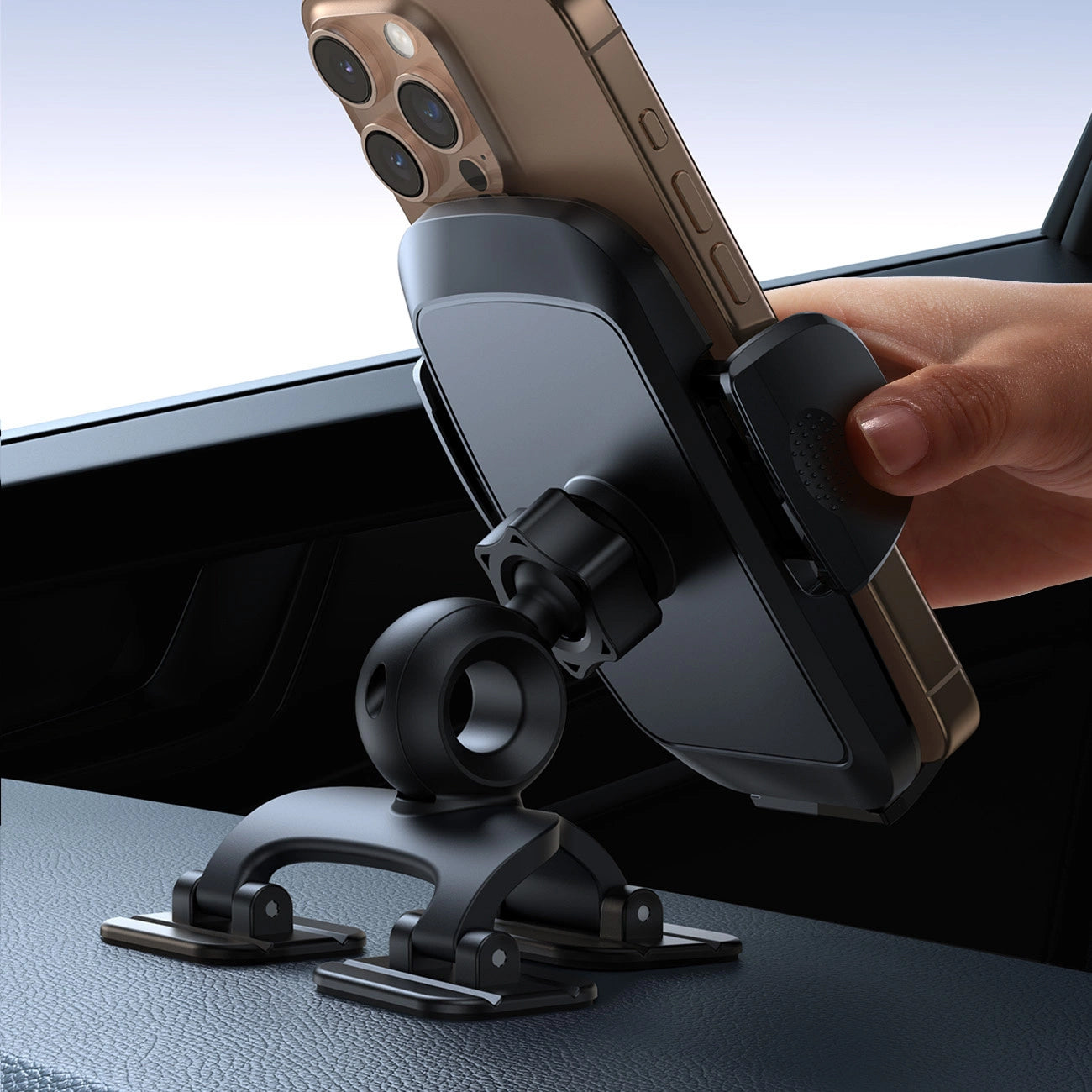 Support Auto Joyroom JR-ZS259-3 Dash, 4.7 pouces - 6.9 pouces, Noir