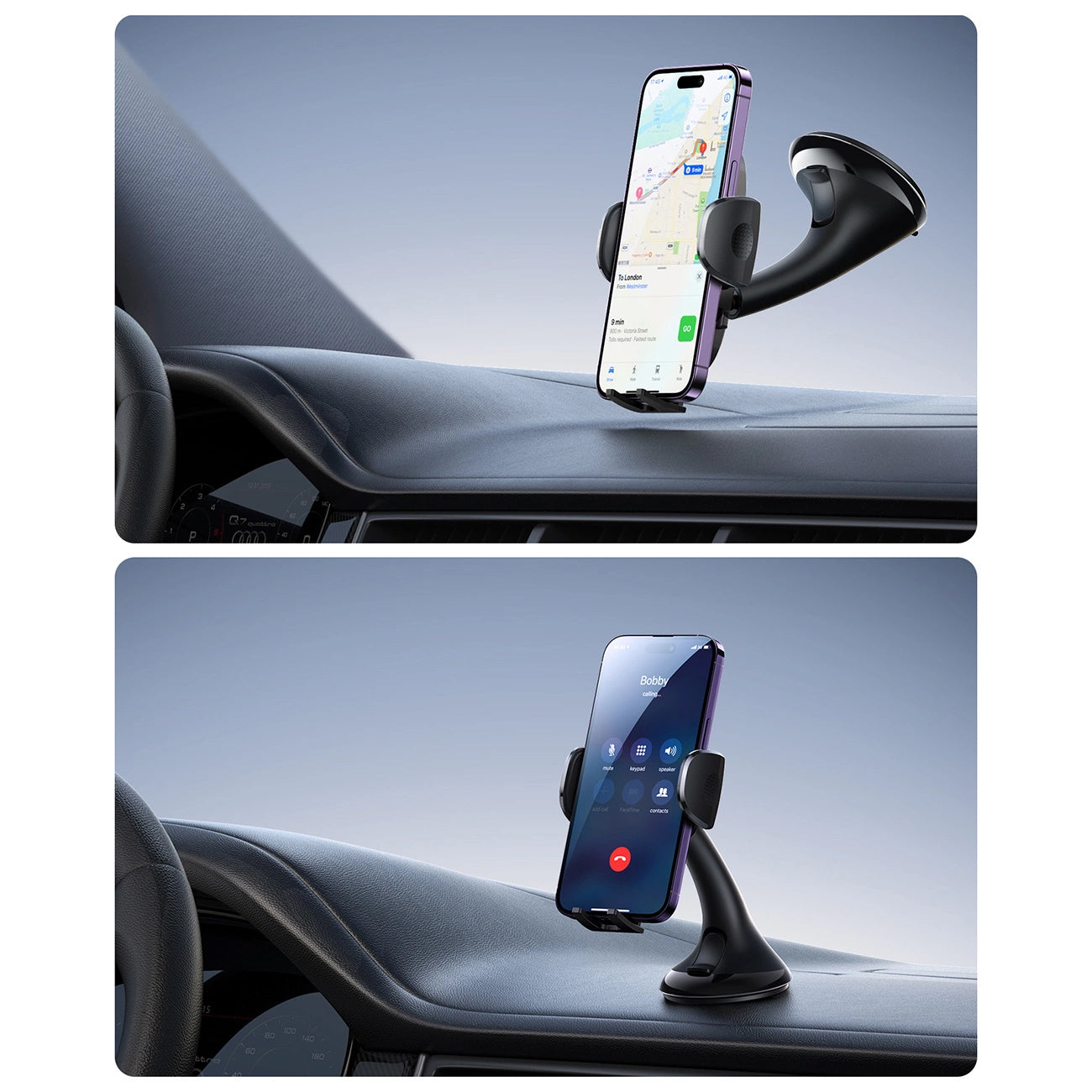 Autohalterung Joyroom JR-ZS259 2in1, 4.7inch - 6.7inch, Schwarz