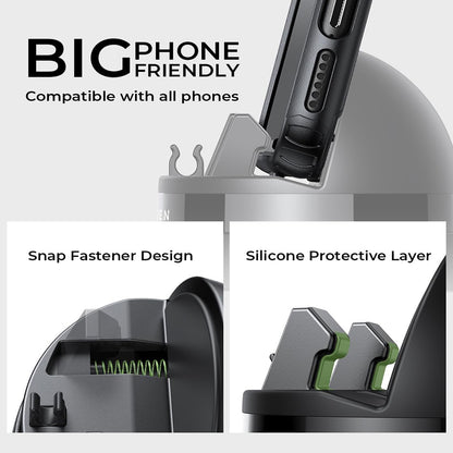 Autohalterung Lisen für Telefon / Tablet mit einer Dicke von 6mm - 13mm, Schwarz YL0224060015