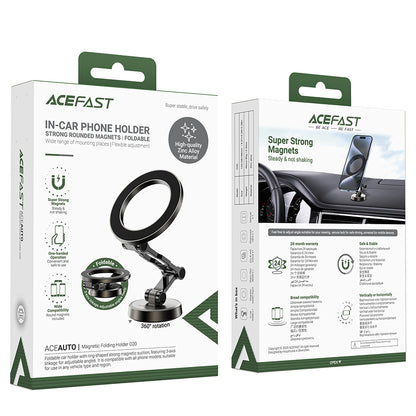 Support Auto Magnétique Acefast D20, Universel, Gris