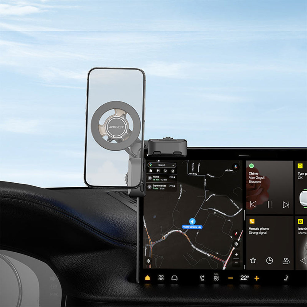 Support Auto Magnétique Acefast D43, Universel, Noir