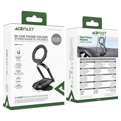 Support Auto Magnétique Acefast D54, Universel, Noir