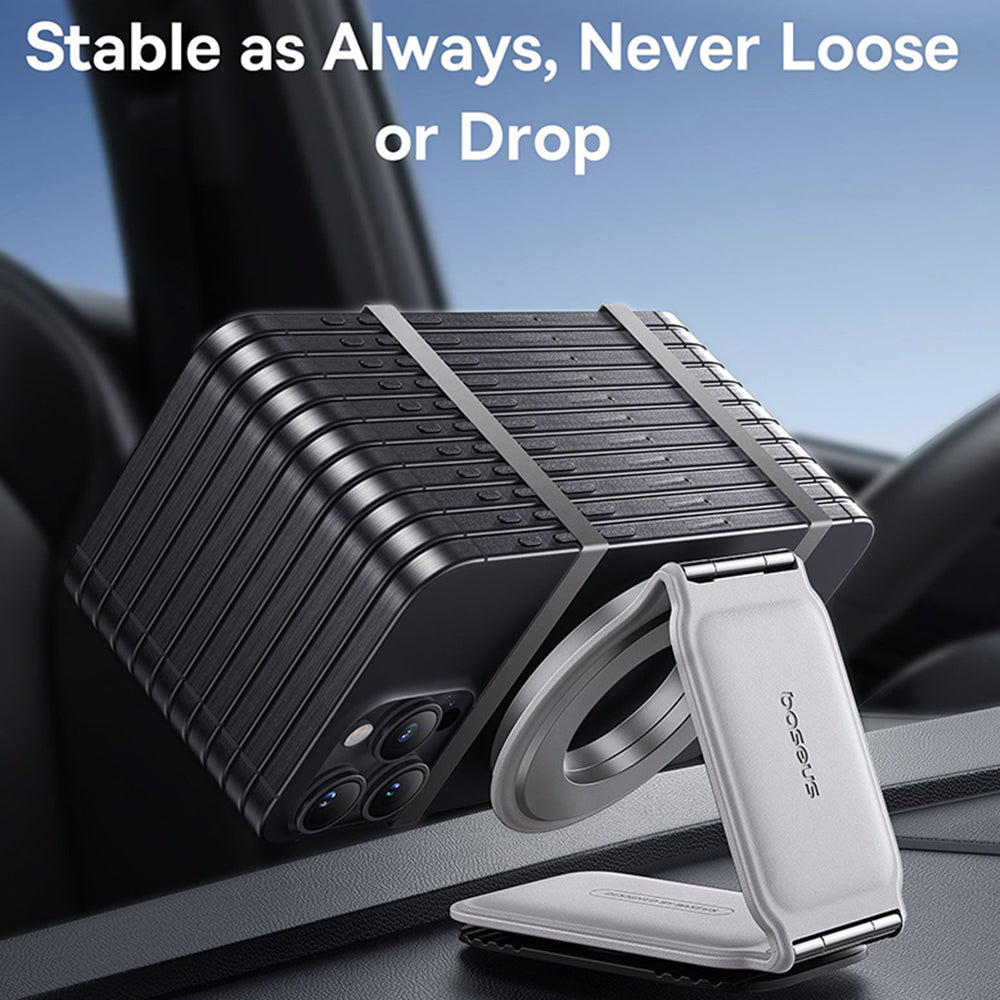 Support Auto Magnétique Baseus PrimeTrip C02, Universel, Gris C40169002833-00