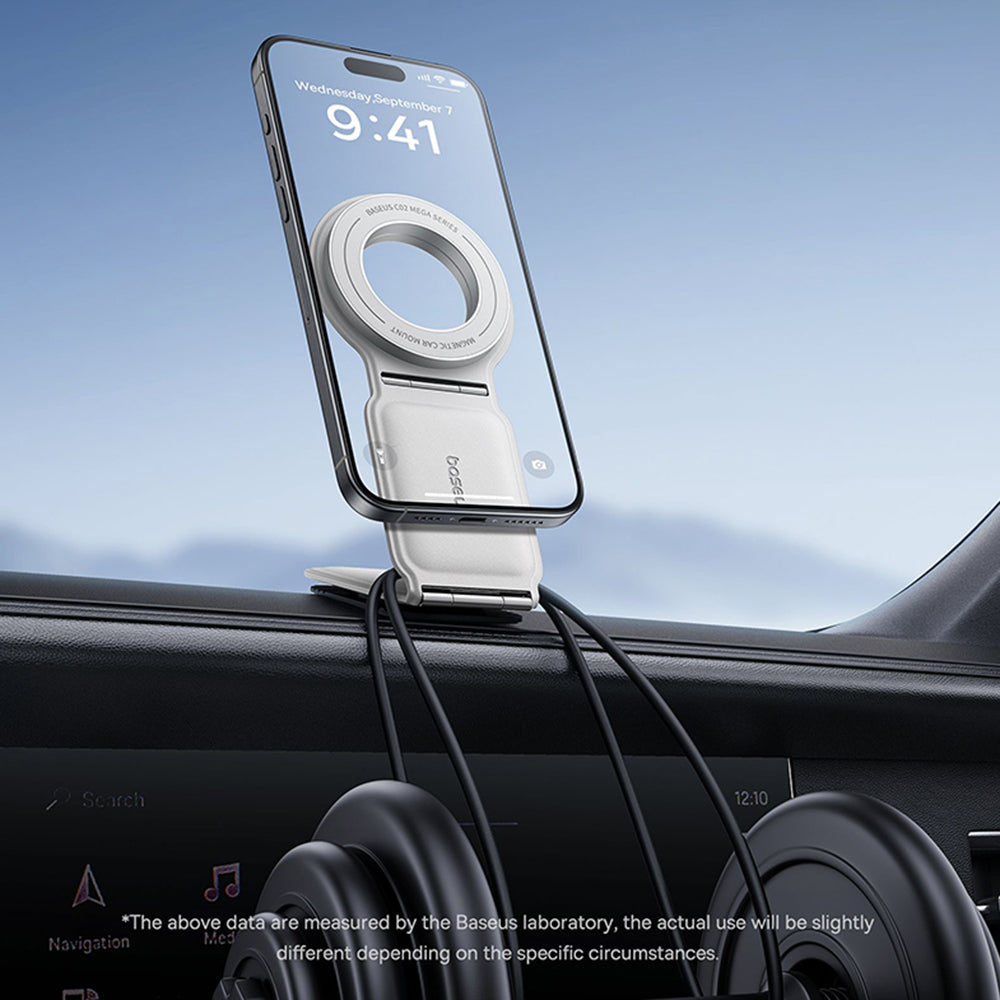 Support Auto Magnétique Baseus PrimeTrip C02, Universel, Gris C40169002833-00