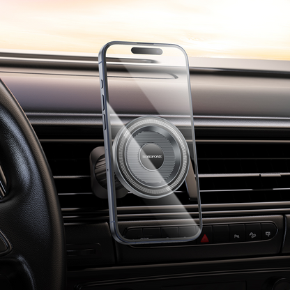 Magnetic Car Holder Borofone BH122 Profit, 4.5inch - 7inch, Black