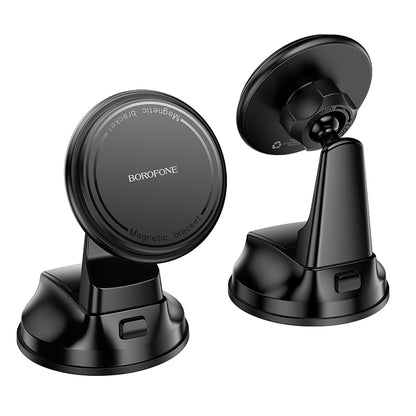 Support Auto Magnétique Borofone BH136 Parker, 4,5 pouces - 7 pouces, Noir