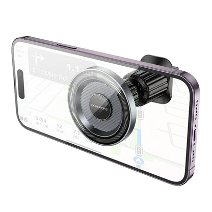 Magnetic Car Holder Borofone BH122 Profit, 4.5inch - 7inch, Black