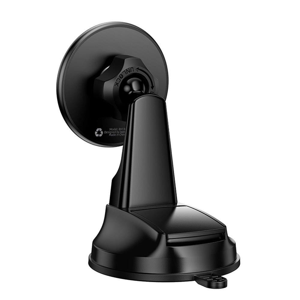 Support Auto Magnétique Borofone BH136 Parker, 4,5 pouces - 7 pouces, Noir