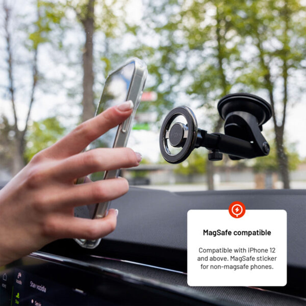 Support Auto Magnétique Fixed MagMount XL, Universel, Noir