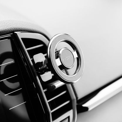 Support Auto Magnétique Fixe Vent, Universel, Noir