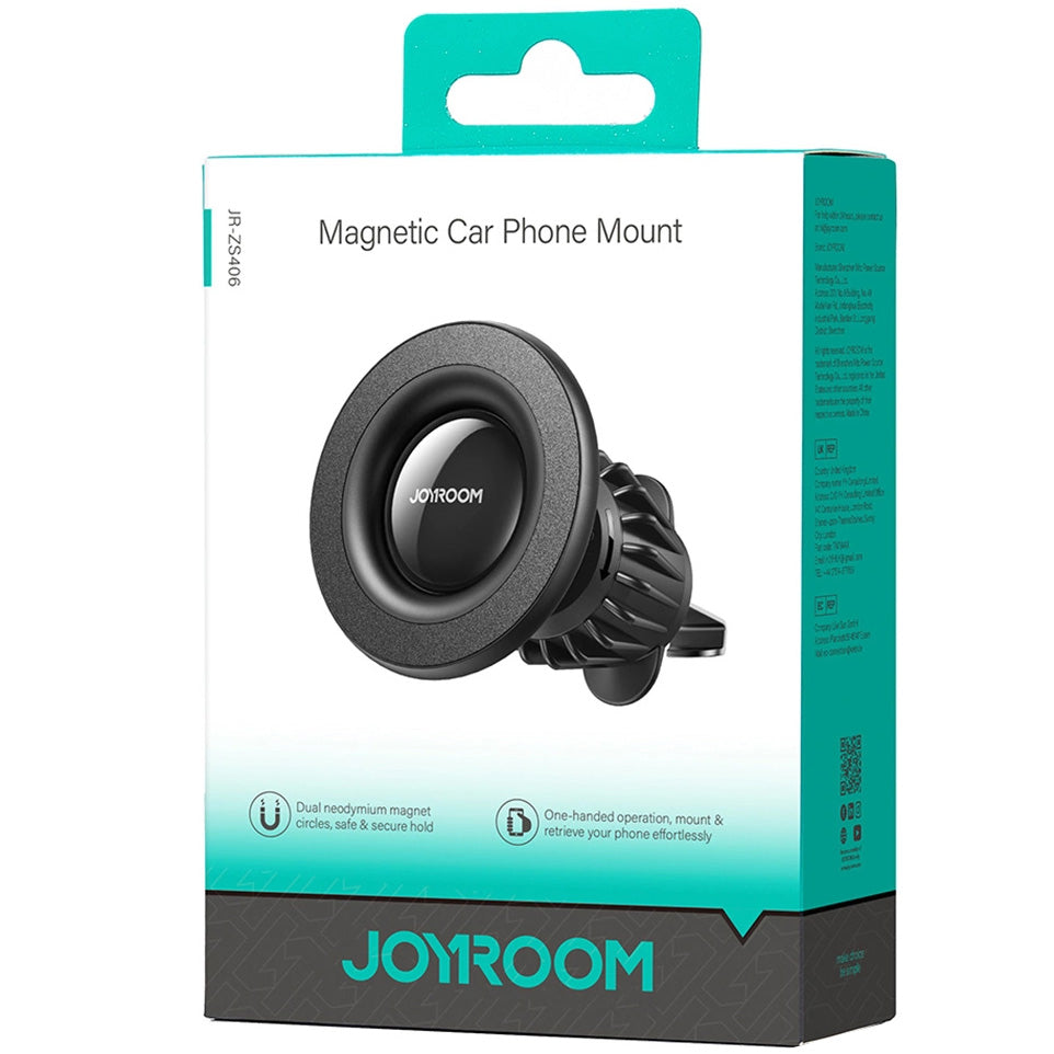 Magnetische Autohalterung Joyroom JR-ZS406 Air Vent, Universal, Schwarz