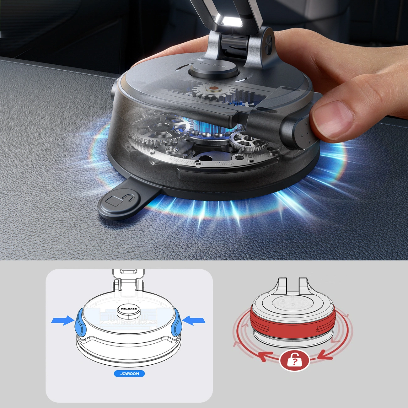 Magnetische Auto-Halterung Joyroom JR-ZS51, Universal, Schwarz