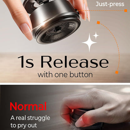 Magnetische Autohalterung Lisen A690, Universal, Grau