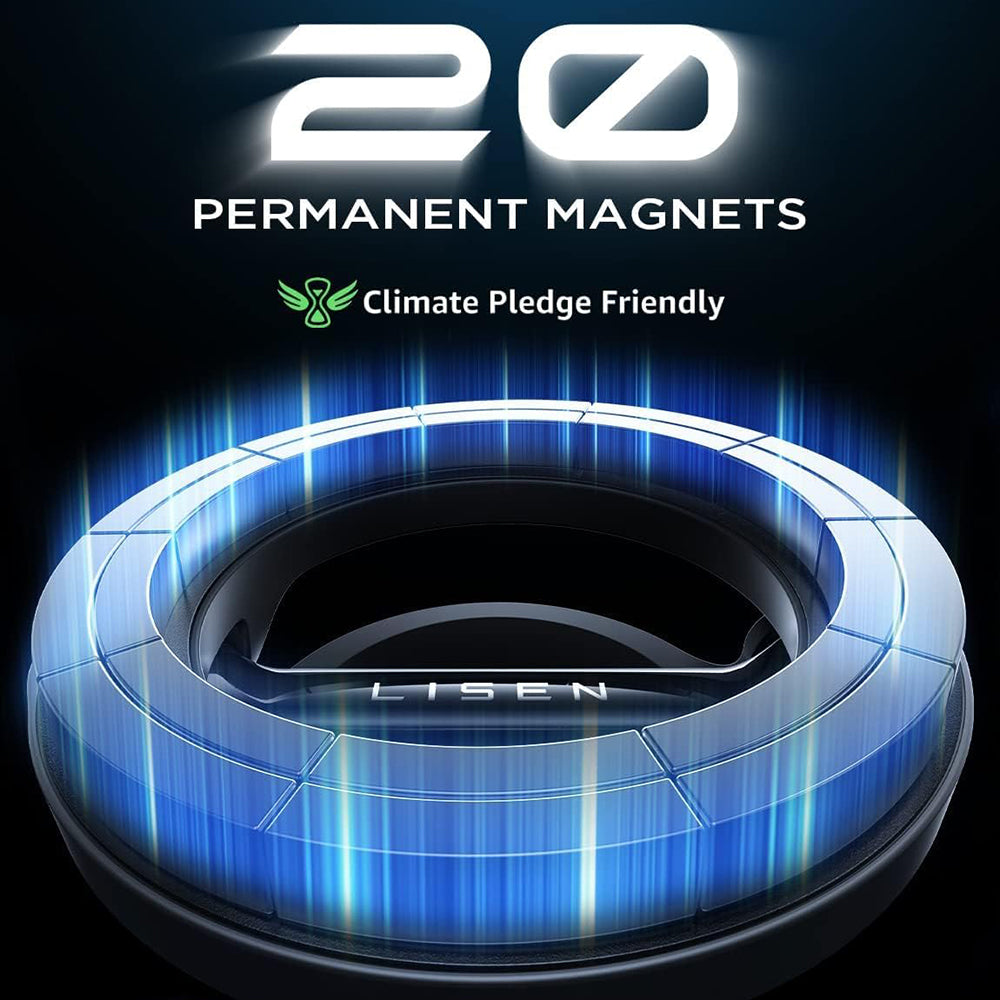 Support Auto Magnétique Lisen, Universel, Noir YL0222100001