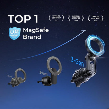 Support Auto Magnétique Lisen, Universel, Noir YL0222100001