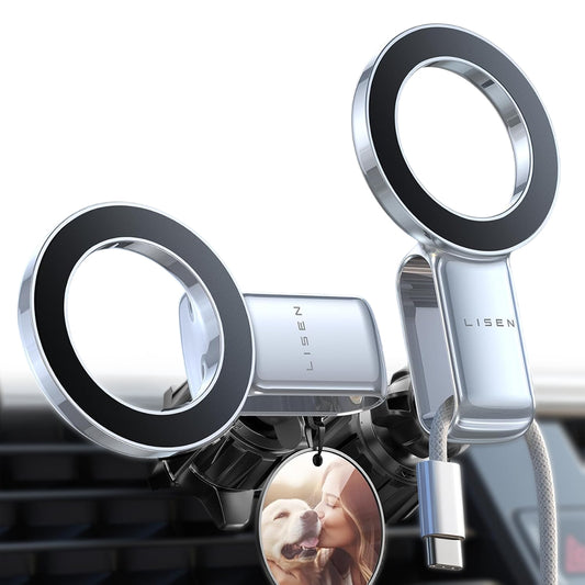 Support Auto Magnétique Lisen, Universel, Noir YL0224050012