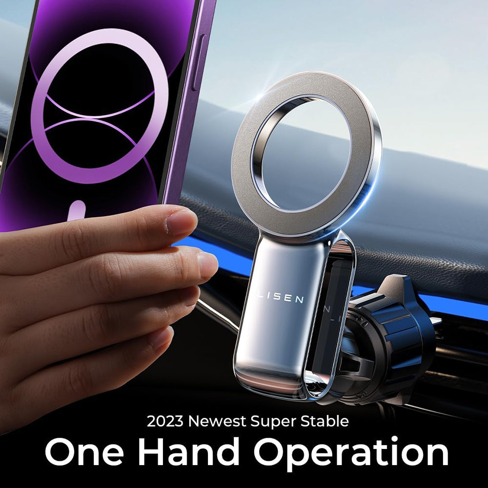 Support Auto Magnétique Lisen, Universel, Noir YL0224050012