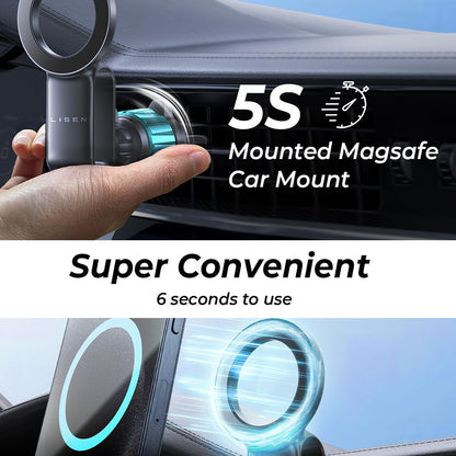 Support Auto Magnétique Lisen, Universel, Noir YL0224050012