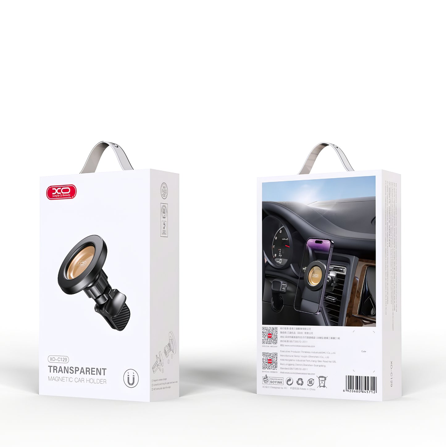 Support Auto Magnétique XO Design C129, Universel, Noir