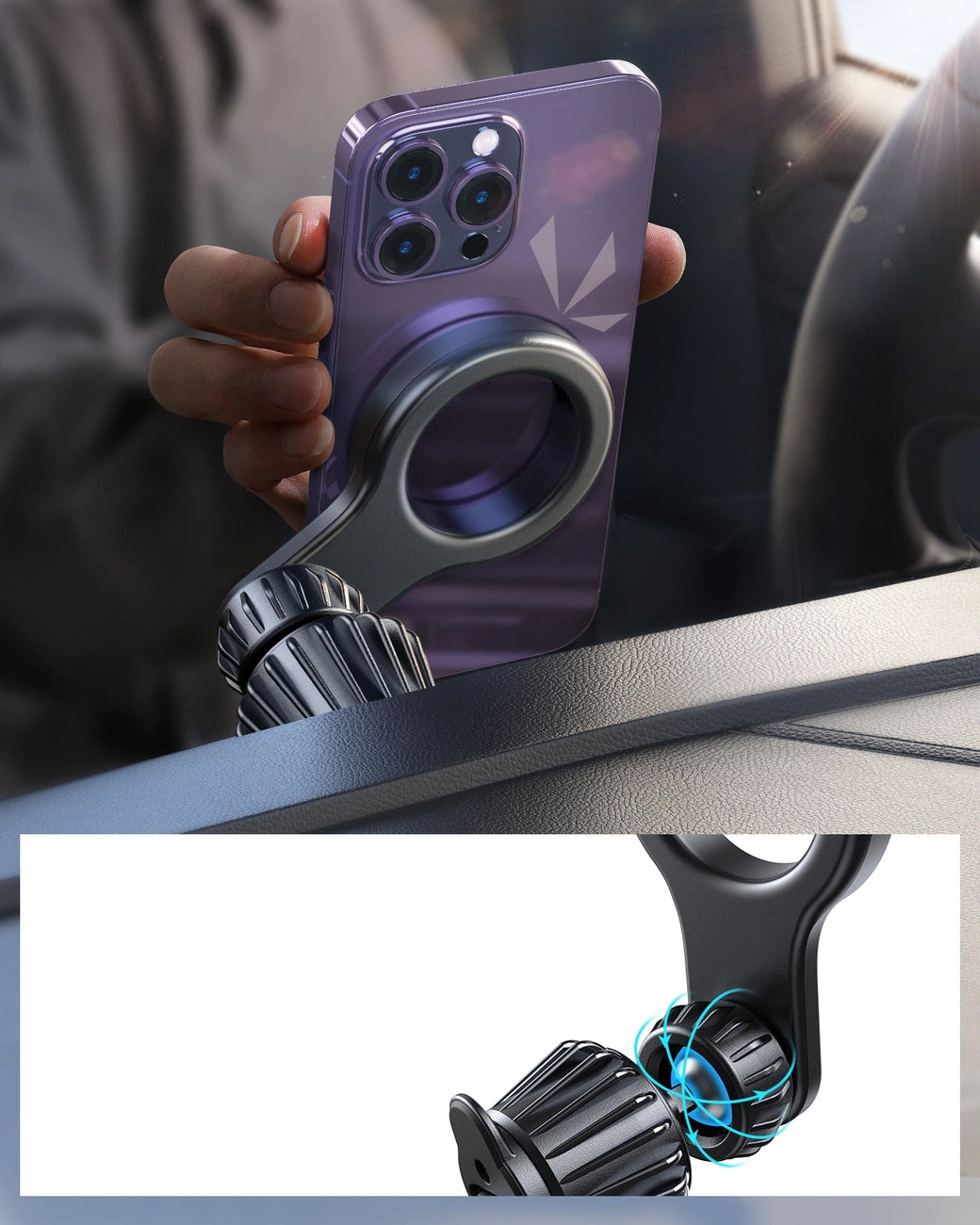 Magnetische Autohalterung Joyroom JR-ZS355 Air Vent, Universal, Schwarz