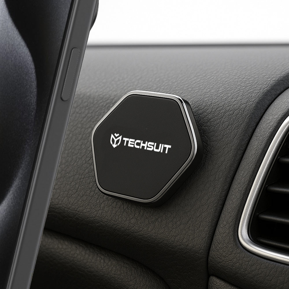 Magnetische Autohalterung Techsuit HOLD210-C, Universal, Schwarz