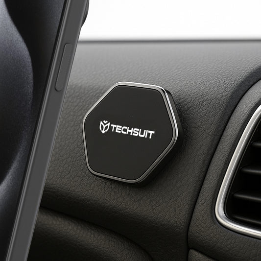 Magnetische Autohalterung Techsuit HOLD210-C, Universal, Schwarz